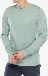 Arcteryx Kragg SL Cotton Bird Tile LS Hosszúujjú - stone green/phosphorescent - XXL