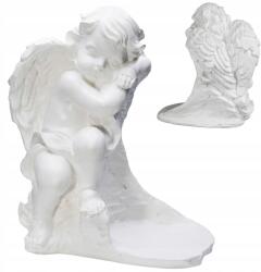 Decortrend Gipsz Angyal Sírra, nagy méretű, fehér, impregnált gipsz (546173)