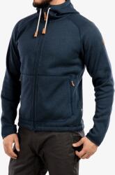 Fjallraven Ovik Fleece Hoodie Kapucnis Felső - navy - L
