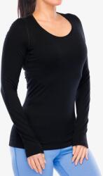 icebreaker 200 Oasis LS Scoop Termoaktív női felső - black - L