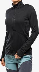 Turbat Ilma 3 Cipzáras Női Felső - jet black - L