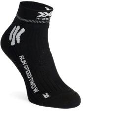 X Socks X-Socks Run Speed Two 4.0 Női futózokni - opal black/arctic white - M