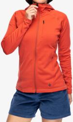 Black Diamond Factor Hoody Cipzáras Női Felső - grenadine - L