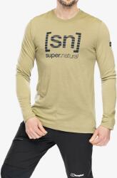 Super Natural Super. natural Grid Logo Ls Hosszúujjú - aloe/blueberry - S