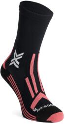 X Socks X-Socks Trailrun Perform Crew Futózokni nőknek - x black/dusty rose - M