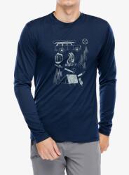 Sensor Merino Active Outside Tee LS Hosszúujjú - deep blue - S