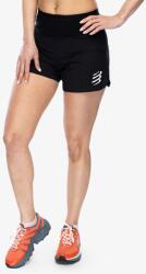 Compressport Trail Racing Short Női rövid futónadrág - black - L