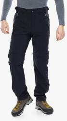 VAUDE Farley Stretch T-Zip Pants III Nadrág Rövidíthető Nadrágszárral - black - S