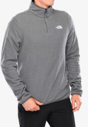 The North Face Glacier Fleece 1/4 Zip Jacket Polárfelső - tnf mid grey heather - L
