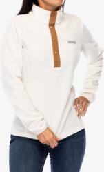 Columbia Benton Springs Half Snap Pull Over II Női felső - chalk/camel brown - S