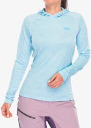 Helly Hansen LIFA Active Solen GR Hoodie Termoaktív női felső - light cyan wave aop - L