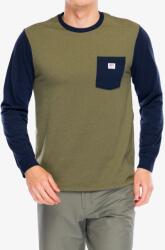 Patagonia L/S Shop Sticker Pocket Responsibili-Tee Férfi pulóver - tent green - S