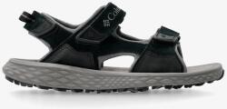 Columbia Konos Hiker 3-Strap Túraszandál - black/city grey - 43