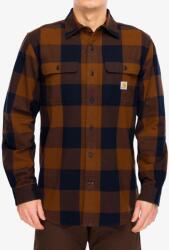 Carhartt Long-Sleeve Plaid Shirt Ing - red duck - L