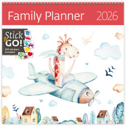 Dayliner Family Planner LP, képes lemeznaptár 2026