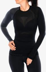 ORTOVOX 120 Comp Light Long Sleeve Termoaktív női felső - black raven - L