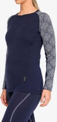 Dovre 100% Merino Wool LS Termoaktív női felső - blue - XL