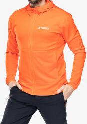 Adidas Terrex Xperior Light Fleece Hooded Jacket Férfi pulóver - semi impact orange - S