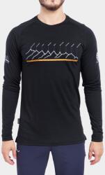 Sensor Merino Air PT Tee LS Termoaktív Felső - black radek jaros edition - S