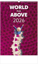 TopTimer World From Above, képes falinaptár 2026