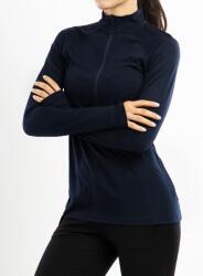 Houdini Desoli Light Half Zip Termoaktív Női Felső - blue illusion - XS