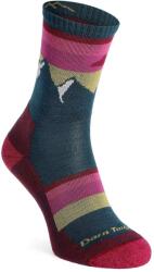 Darn Tough Sunset Ledge Micro Crew Lightweight with Cushion Női zokni - dark teal - S