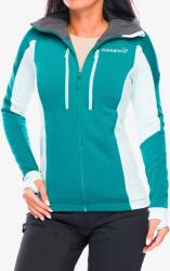 Norrona Trollveggen Powerstretch Pro Zip Hood Cipzáras női felső - everglade - L