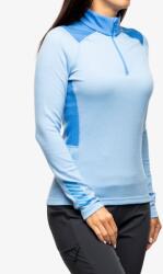 Helly Hansen LIFA Merino Midweight 1/2 Zip Termoaktív női felső - bright blue - L