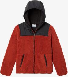 Columbia Boys Rugged Ridge Hooded Overlay Fiú kabát - warp red/shark/warp red - 128_140_cm
