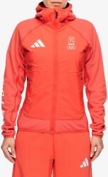 Adidas Poc Presentation Wear Fleece Jacket Női polár - pure ruby - XS