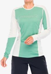 Norrona Falketind Equaliser Merino Round Neck Termoaktív női felső - malachite green - L
