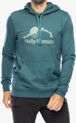 Helly Hansen Nord Graphic Pullover Hoodie Kapucnis felső - dark creek - XXL