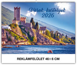 Realsystem Várak, kastélyok, képes falinaptár 2026