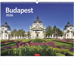 TopTimer Budapest, képes falinaptár 2026