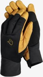 Norrona Lyngen Windstopper Leather Gloves Softshell-Kesztyű - caviar black - L