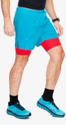 La Sportiva Trail Bite Short Rövid futónadrág - tropic blue/cherry tomato - S