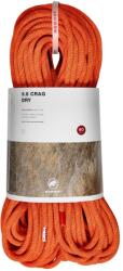 Mammut 9.8 Crag Dry Rope 60 m Mászókötél - vibrant orange/boa - 60 m