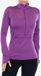 icebreaker Merino 200 Realfleece Descender LS Half Zip Női felső - passion - XS