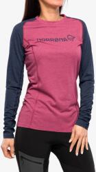 Norrona Fjora Equaliser Lightweight LS Női Kerékpáros Felső - violet quartz/indigo night - XS