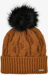 Columbia Boundless Days Cable Knit Pom Beanie Női téli sapka - camel brown