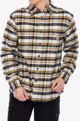 Carhartt Flannel L/S Plaid Shirt Ing - malt - XL