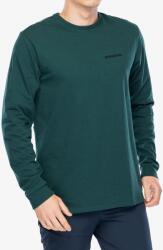Patagonia L/S P-6 Logo Responsibili-Tee Hosszúujjú - cascade green - XL