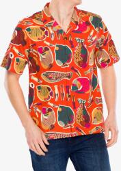 Patagonia Tropical Island Camp Shirt Ing - wrasse/pollinator orange - S