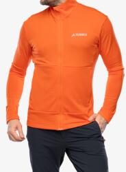 Adidas Terrex Multi Light Fleece Full Zip Jacket Polárfelső - semi impact orange - S