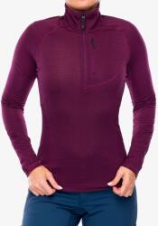 Black Diamond Coefficient LT Quarter Zip Pullover Termoaktív női felső - blackberry - L