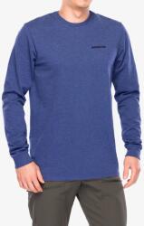 Patagonia L/S P-6 Logo Responsibili-Tee Férfi pulóver - p-6 outline/current blue - S