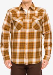 Carhartt Snap-Front Plaid Shirt Ing - carhartt brown - XL
