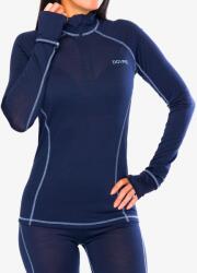 Dovre 100% Merino Wool Zip Termoaktív női felső - navy - L