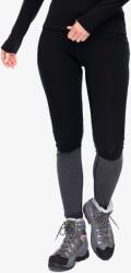 Icebreaker 200 ZoneKnit Leggings Termoaktív Női Hosszúszárú Alsó - black/jet hthr - XL