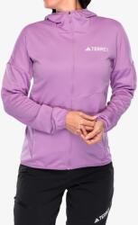 Adidas Terrex Xperior Light Fleece Hooded Jacket Női felső - preloved purple - XS